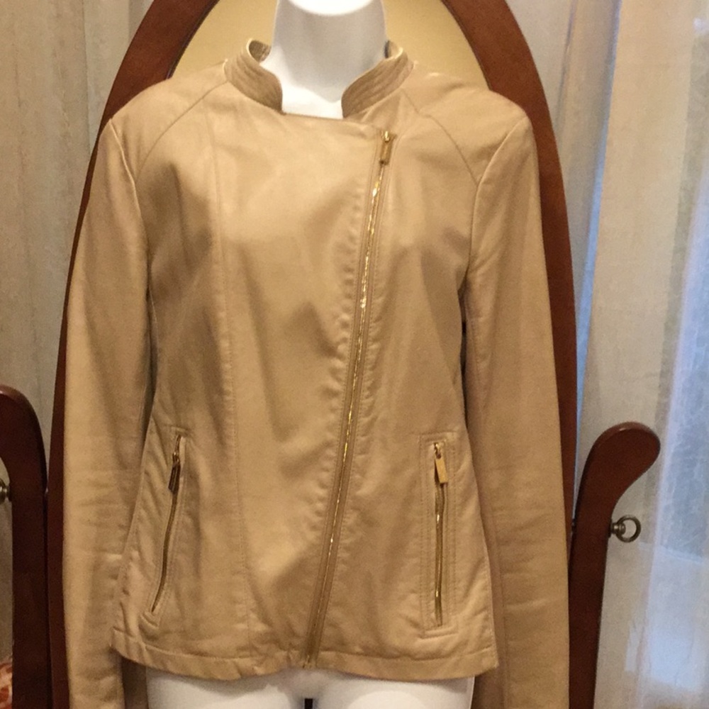 Faux Leather Jacket